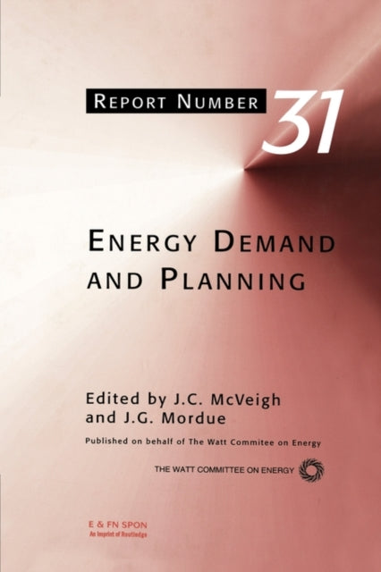 Book cover of: Energy Demand and Planning. By: Published on be
