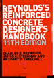 Book cover of: Reinforced Concrete Designer's Handbook. By: Charles E. Reynolds, Reynolds/Teedma