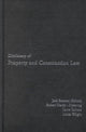 Book cover of: Dictionary of Property and Construction Law. By: Hardy-Pickering