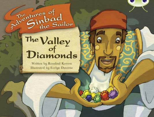 Book cover of: Bug Club Guided Fiction Year Two White B The Valley of the Diamonds. By: Rosalind Kerven