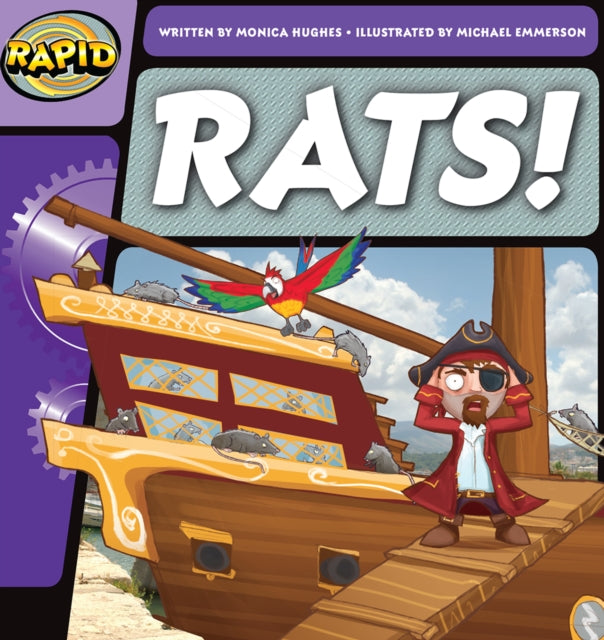 Book cover of: Rapid Phonics Step 1: Rats!. By: Mónica Hughes