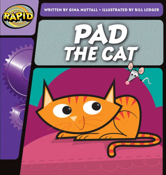 Book cover of: Rapid Phonics Step 1: Pad the Cat (Fiction). By: Gina Nuttall
