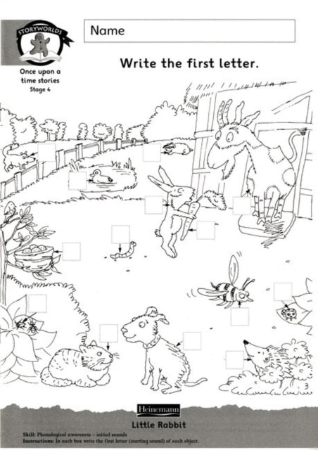 Book cover of: Storyworlds Yr1/P2 Stage 4 Easy Order Workbook Pack