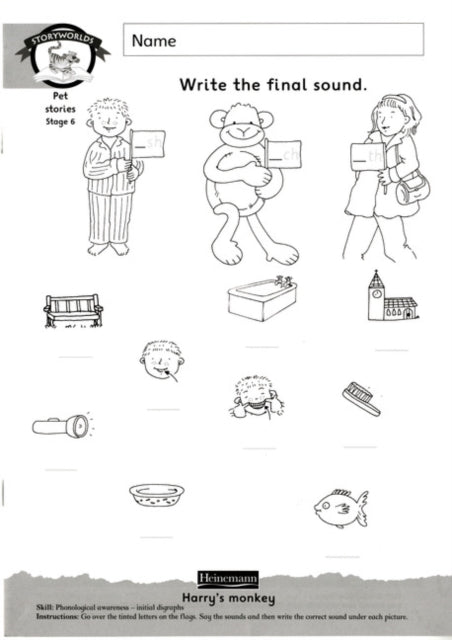 Book cover of: Literacy Edition Storyworlds Stage 6, Animal World, Workbook
