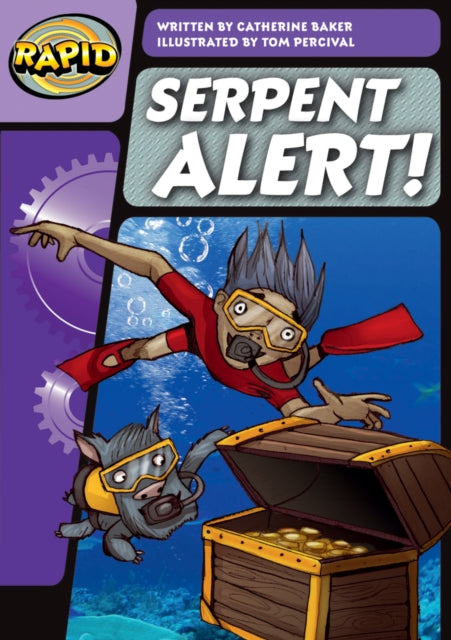 Book cover of: Rapid Phonics Step 3: Serpent Alert! (Fiction). By: Catherine Baker
