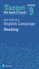 Book cover of: Target Grade 9 Reading AQA GCSE (9-1) English Language Workbook