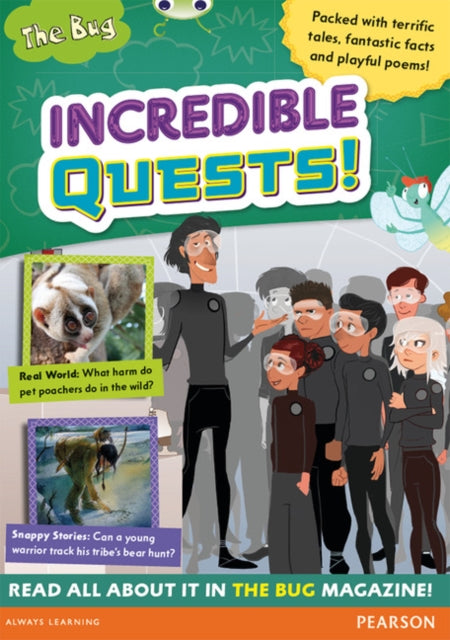 Book cover of: Bug Club Pro Guided Year 5 Incredible Quests