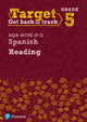 Book cover of: Target Grade 5 Reading AQA GCSE (9-1) Spanish Workbook