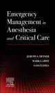Book cover of: Emergency Management in Anesthesia and Critical Care. By: Sassoon Michael Elisha