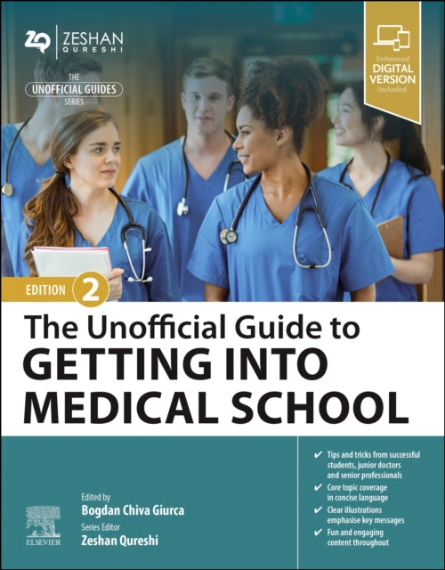 Book cover of: Unofficial Guide to Getting Into Medical School. By: Bogdan Chiva Giurca