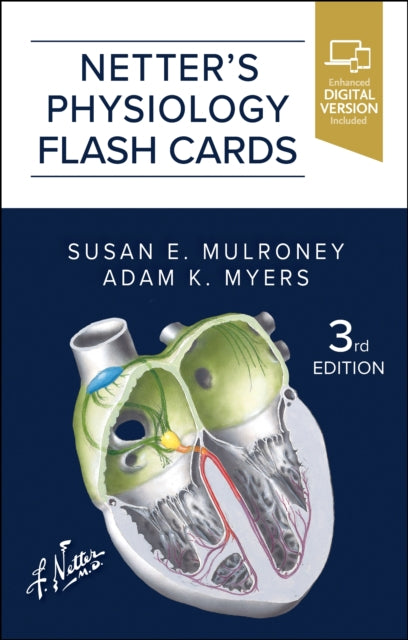 Book cover of: Netter's Physiology Flash Cards