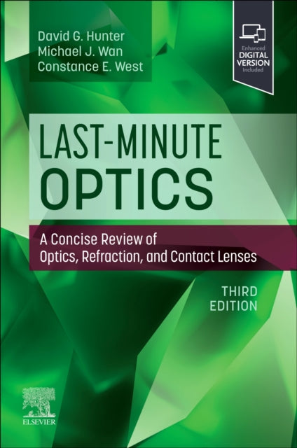 Book cover of: Last-Minute Optics. By: David G. Hunter