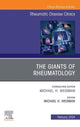 Book cover of: Giants of Rheumatology, An Issue of Rheumatic Disease Clinics of North America. By: Michael H. Weisman