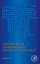 Book cover of: Advances in Experimental Social Psychology. By: Bertram Gawronski