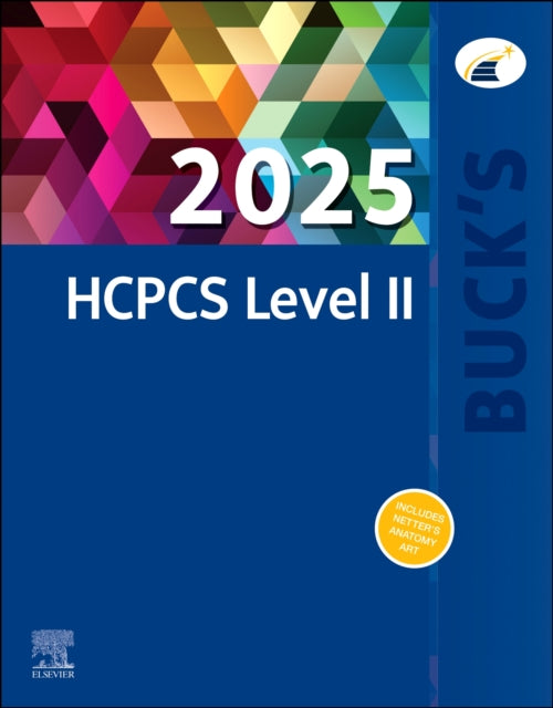 Book cover of: Buck's 2025 HCPCS Level II. By: Elsevier Inc