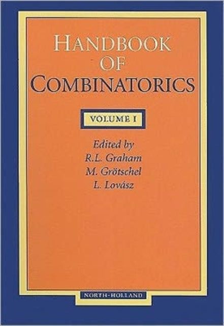 Book cover of: Handbook of Combinatorics Volume 1