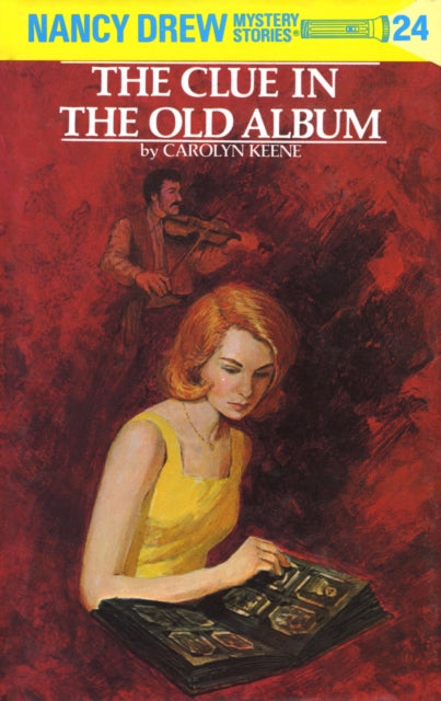 Book cover of: Nancy Drew 24: the Clue in the Old Album. By: Mildred Augustine Wirt Benson