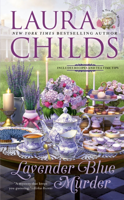 Book cover of: Lavender Blue Murder. By: Laura Childs