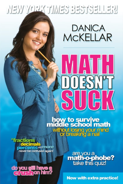 Book cover of: Math Doesn't Suck. By: Danica McKellar