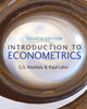 Book cover of: Introduction to Econometrics. By: G. S. Maddala