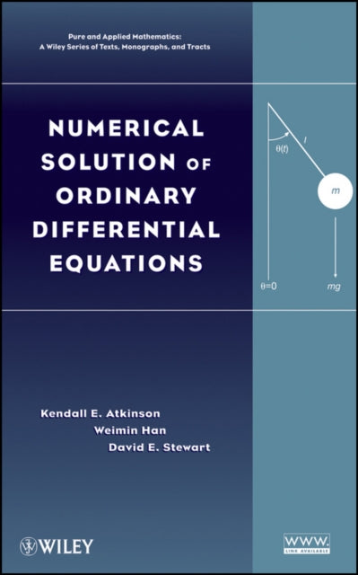 Book cover of: Numerical Solution of Ordinary Differential Equations. By: Kendall E. Atkinson
