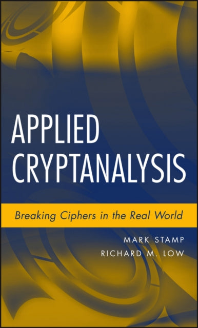 Book cover of: Applied Cryptanalysis. By: Mark Stamp