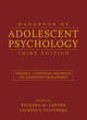 Book cover of: Handbook of Adolescent Psychology, Volume 2