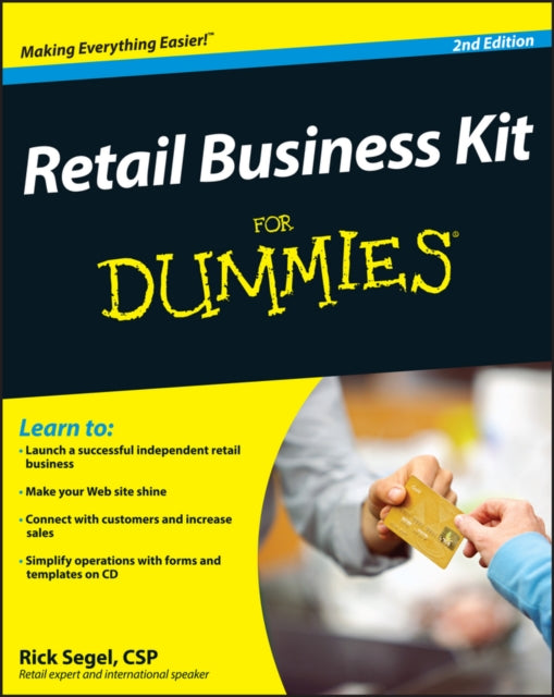 Book cover of: Retail Business Kit For Dummies. By: Rick Segel