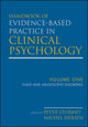 Book cover of: Handbook of Evidence-Based Practice in Clinical Psychology, Child and Adolescent Disorders. By: Peter Sturmey
