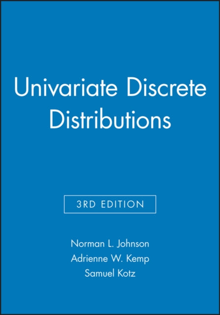 Book cover of: Univariate Discrete Distributions, 3e Set. By: Norman L. Johnson