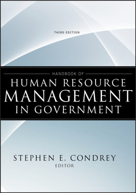 Book cover of: Handbook of Human Resource Management in Government