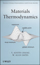 Book cover of: Materials Thermodynamics. By: Y. Austin Chang