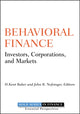 Book cover of: Behavioral Finance. By: H. Kent Baker