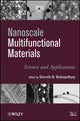 Book cover of: Nanoscale Multifunctional Materials. By: Sharmila M. Mukhopadhyay