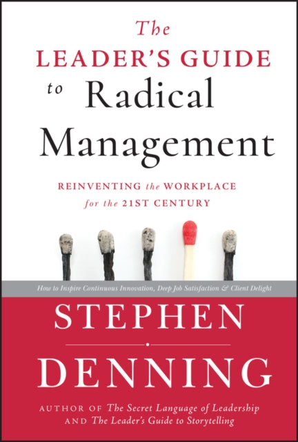 Book cover of: Leader's Guide to Radical Management. By: Stephen Denning