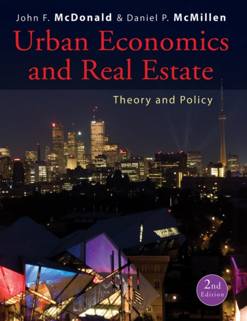 Book cover of: Urban Economics and Real Estate. By: McDonald, John F.