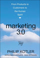 Book cover of: Marketing 3.0. By: Philip Kotler