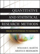 Book cover of: Quantitative and Statistical Research Methods. By: William E. Martin