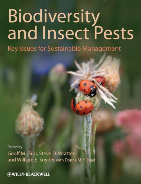 Book cover of: Biodiversity and Insect Pests. By: Geoff Gurr