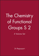 Book cover of: Chemistry of Functional Groups S 2, 4 Volume Set. By: Zvi Rappoport