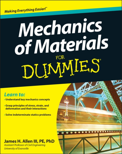 Book cover of: Mechanics of Materials For Dummies
