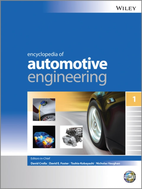 Book cover of: Encyclopedia of Automotive Engineering. By: David Crolla