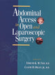 Book cover of: Abdominal Access in Open and Laparoscopic Surgery