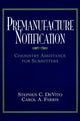 Book cover of: Premanufacture Notification. By: Shephen B. DeVito