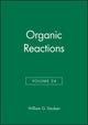 Book cover of: Organic Reactions, Volume 24. By: William G. Dauben