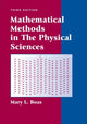 Book cover of: Mathematical Methods in the Physical Sciences. By: Mary L. Boas