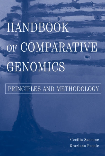 Book cover of: Handbook of Comparative Genomics. By: Cecilia Saccone