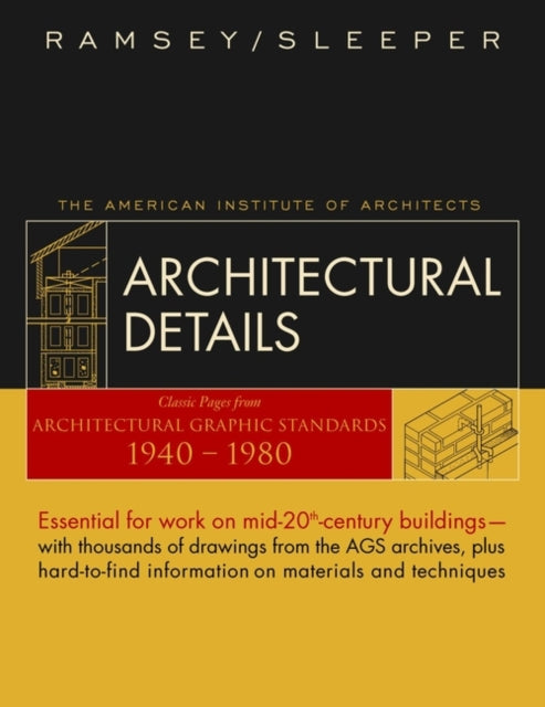 Book cover of: Architectural Details. By: Charles George Ramsey