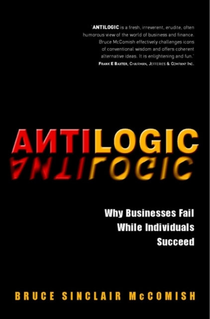 Book cover of: Antilogic. By: Bruce McComish