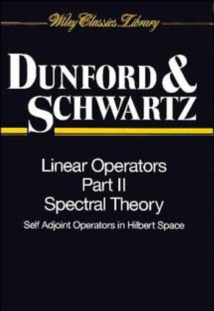Book cover of: Linear Operators, Part 2. By: Neilson Dunford